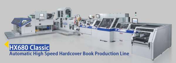 HX680 Classic Automatic High Speed Hardcover Book Production Line